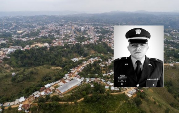El asesinato del comandante Osorio desató una crisis en la percepción de inseguridad en Segovia. FOTO ESTEBAN VANEGAS Y CORTESÍA
