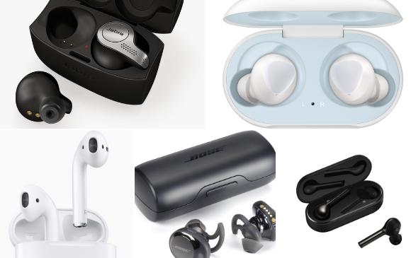 AirPods, Bose SoundSport Free, Jabra Elite 65t, Huawei FreeBuds, Galaxy Buds
