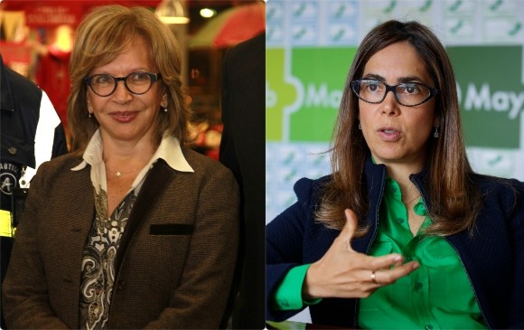 Cecilia Álvarez-Correa y Gina Parody . FOTO COLPRENSA