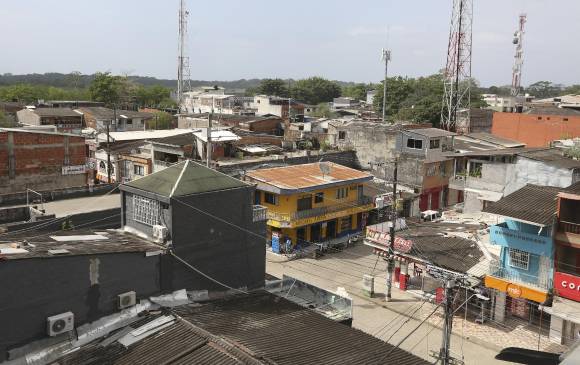 Municipio de Carepa, donde fue capturado Alias Reseca, presunto Clan del Golfo. Foto: Manuel Saldarriaga Quintero