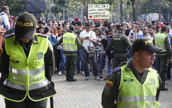 Imagen del evento realizado en la tarde del 22 de febrero en Medelllín. FOTO EL COLOMBIANO