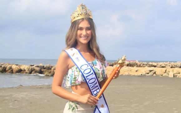 María Fernanda Aritizábal Urrea, actual Señorita Colombia. FOTO Colprensa