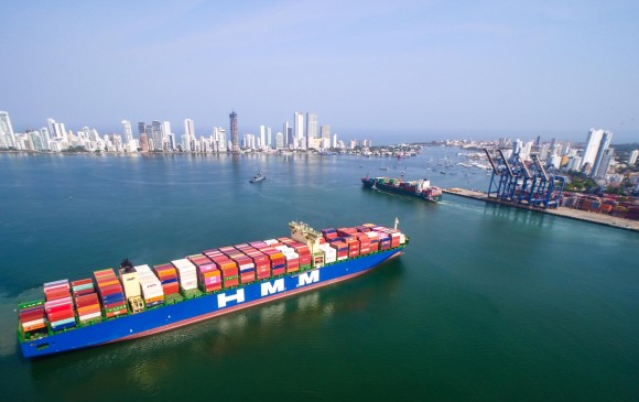 Transporte y logística esperan por señales más concretas de reactivación del comercio. FOTO: CORTESÍA GRUPO PUERTO DE CARTAGENA