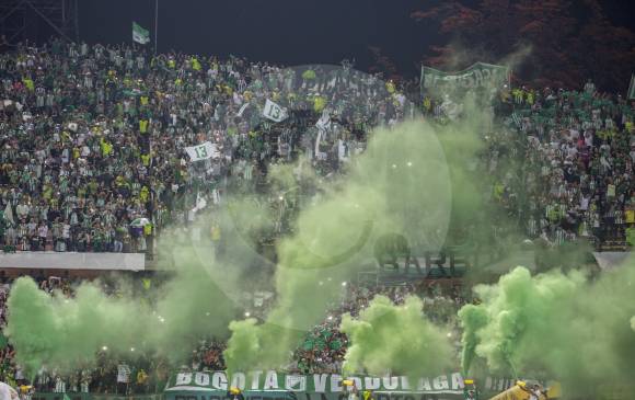 La Superliga ante Millonarios (43.217) y el clásico del domingo ante Medellín (41.746) han sido los partidos con mayor convocatoria de aficionados verdes este semestre. FOTO juan antonio sánchez