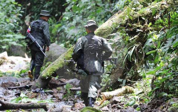 Hace año y medio las Farc declararon un cese el fuego unilateral que ha llevado a que frentes como el 18 en Ituango (foto), no haya tenido enfrentamientos con la Fuerza Pública. FOTO Donaldo Zuluaga