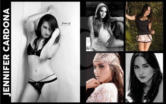 Jennífer Cardona, modelo y madre que fue señora Valle en 2013. FOTO CORTESÍA