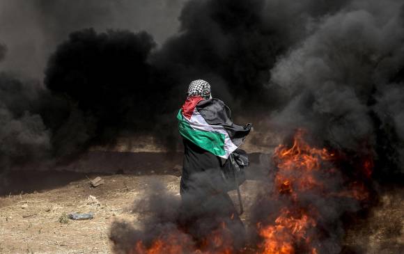 Los ataques de fuerzas israelíes se mantienen durante este martes y, según la ONU, van 112 muertos. FOTOS EFE
