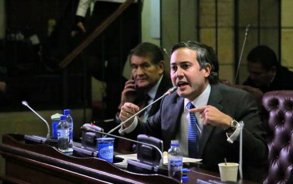 El senador Mario Fernández, ponente del proyecto de Ley 174. FOTO: @MarioFerAlco El senador Mario Fernández, ponente del proyecto de Ley 174. FOTO: @MarioFerAlco