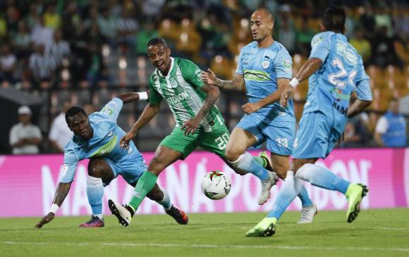 Jeison Lucumí estará dos semanas por fuera de las canchas. FOTO MANUEL SALDARRIAGA