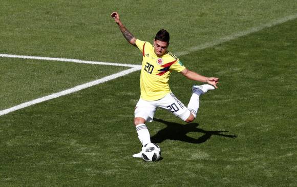 Juan Fernando Quintero, jugador del River Plate (a préstamo por Porto), fue uno de los destacados por Colombia. FOTO Reuters