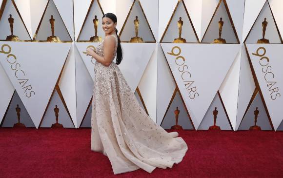 La actriz Gina Rodriguez. FOTO AFP La actriz Gina Rodriguez. FOTO AFP