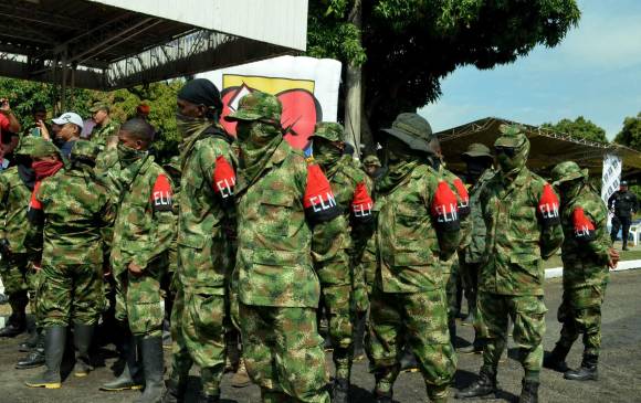Guerrilleros del Eln. FOTO COLPRENSA