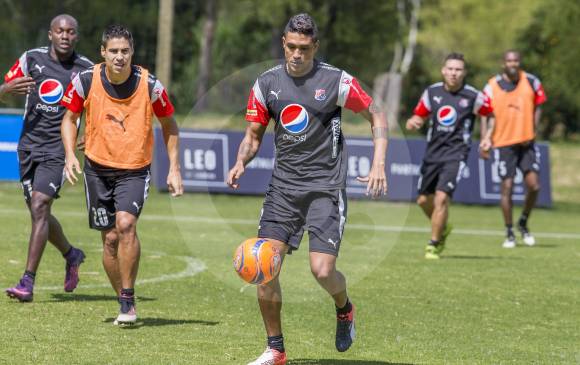 El juego ante el Once Caldas será a partir de las 8:00 p.m. en el estadio Atanasio Girardot. El Poderoso le apuesta a mantener la hegemonía en el Atanasio. FOTO juan antonio sánchez 