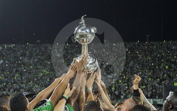 Atlético Nacional, en dos ocasiones y Once Caldas, en una, son los colombianos campeones de la Copa Libertadores. FOTO JUAN ANTONIO SÁNCHEZ