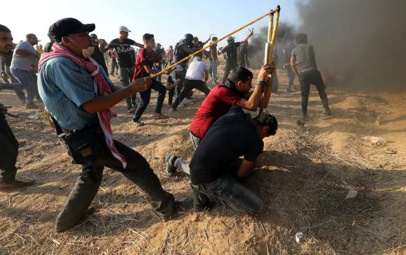Los conflictos entre israelíes y palestinos no paran en la Franja de Gaza. FOTO REUTERS