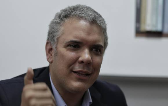 Iván Duque, candidato presidencial. FOTO COLPRENSA