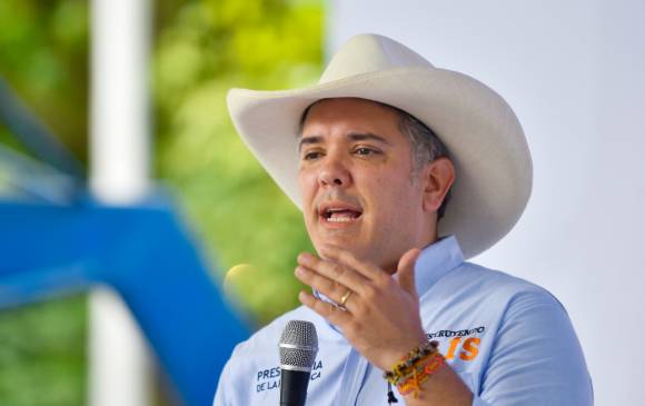 El presidente Iván Duque le dijo a la familia del menor que el gobierno está haciendo todo lo posible para liberen a Cristo José. Foto Colprensa