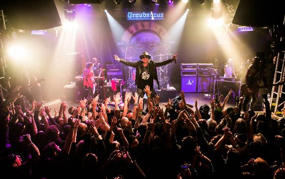 Guns N ‘Roses se encuentra actualmente viajando por Europa en su gira Not In This Lifetime. FOTO: Instagram