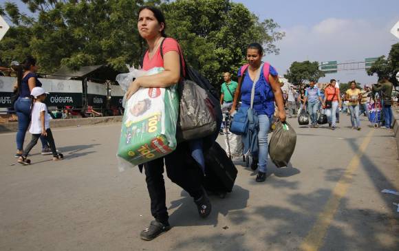 Cúcuta será uno de los tres puntos de acopio de la asistencia humanitaria. FOTO: EFE/ Schneyder Mendoza