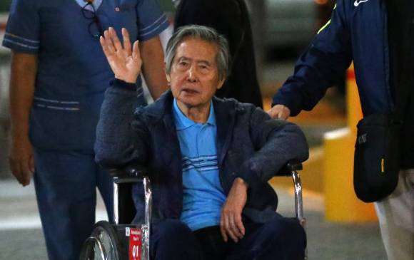 Fujimori sufrió un cuadro de gastroenterocolitis seguido de taquicardias. FOTO Archivo AFP