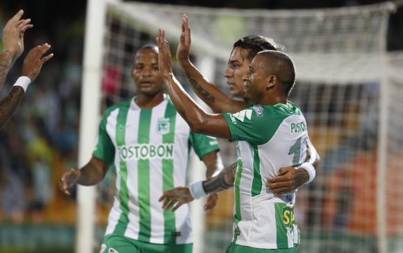Nacional es líder de la Liga Águila con 31 puntos. Macnelly Torres anotó el gol del triunfo sobre Rionegro. FOTO MANUEL SALDARRIAGA