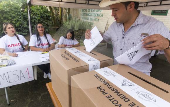 Un total de 391 mesas de votación fueron activadas en 94 municipios de la región para llevar a cabo las elecciones de cafeteros realizadas el pasado domingo 9 de septiembre. FOTO el colombiano
