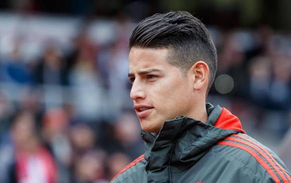 James Rodríguez expresó en el pasado su deseo de regresar a la capital española. FOTO: BAYERN DE MÚNICH