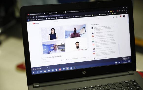 En la mañana de este jueves, en EL COLOMBIANO se transmitió el foro virtual “Ecomovilidad en pospandemia”. FOTO CAMILO SUÁREZ