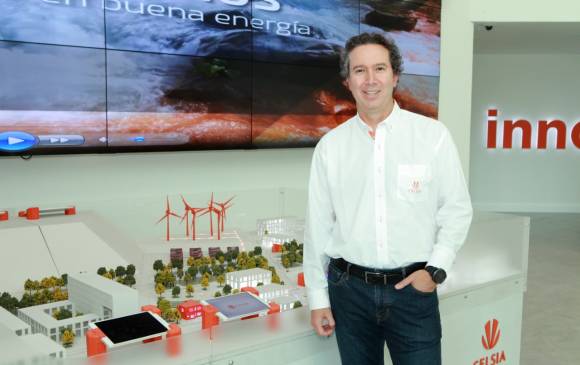 El presidente de Celsia, Ricardo Sierra, confirmó que está intentando vender Porvenir II. Foto: Cortesía Celsia