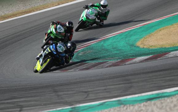 Steward García (43) compitió el año pasado en el GP Colombia. Antes corrió tres años el Red Bull Rookies. FOTO Cortesía SG
