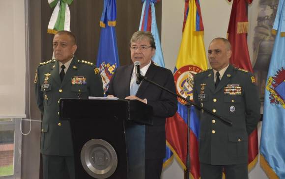 Ministerio de Defensa anuncia auditoría a grupos de inteligencia y contrainteligencia. Foto: Twitter MinDefensa. 