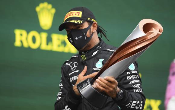Lewis Hamilton sumó en Turquía su séptimo título de la máxima categoría. FOTO EFE