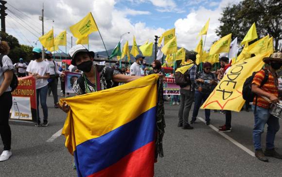 Así van las movilizaciones en Medellín por el paro nacional