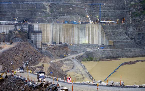 Hidroituango es una central de generación de energía eléctrica que tendrá una capacidad de generación de 2.400 megavatios. FOTO JUAN ANTONIO SÁNCHEZ