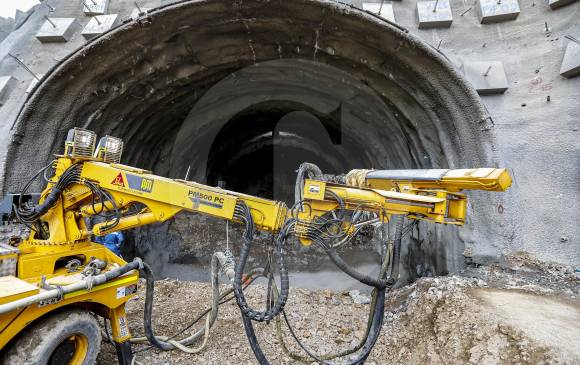 Según la concesión Covipacífico, el túnel de Amagá ajusta 20,78 % de avance. FOTOS Jaime pérez Según la concesión Covipacífico, el túnel de Amagá ajusta 20,78 % de avance. FOTOS Jaime pérez