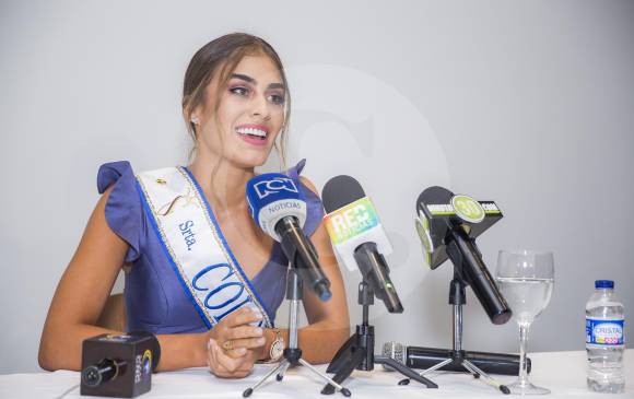 Esta estudiante de Comunicación Social de 20 años representará al país en Miss Universo, el próximo diciembre. Entre sus causas está la no discriminación a los migrantes. FOTO carlos Velásquez