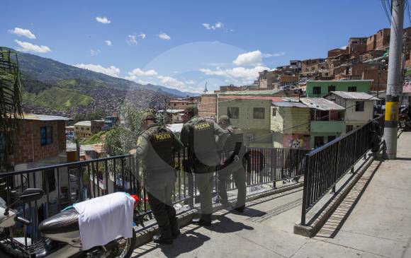 San Javier (comuna 13) de Medellín. FOTO EDWIN BUSTAMANTE