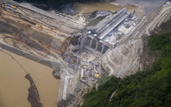 Con un sismógrafo en Hidroituango analizan los movimientos de tierra que se presenten. El viernes pasado ese mecanismo detectó un movimiento sísmico en el macizo rocoso Foto: Esteban Vanegas