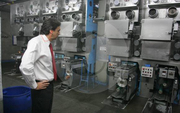 Álvaro Hincapié, presidente de Enka, precisó que este año estarán en operación nuevas plantas productoras de fibras que le permitirán llegar a nuevos mercados. Foto: Esteban Vanegas