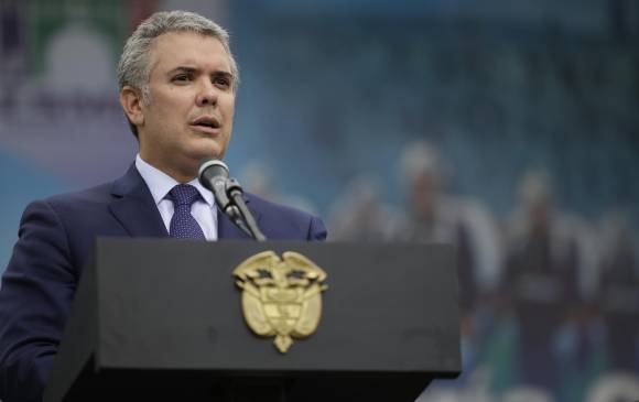 Duque enfatizó, en primer lugar, sobre los esfuerzos para reducir la corrupción, seguido por la agenda de legalidad y lucha contra el crimen. FOTO COLPRENSA
