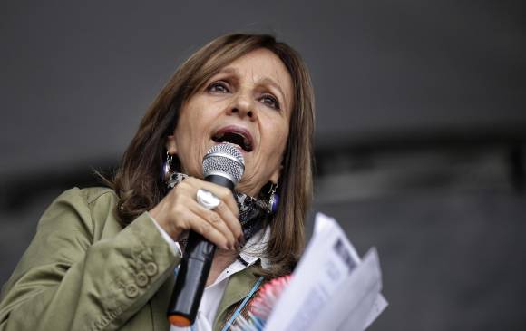 Ángela María Robledo fue fórmula vicepresidencial de Gustavo Petro en las elecciones de 2018. FOTO COLPRENSA