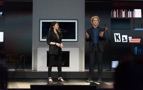 El TV deja de ser un simple electrodoméstico y pasa a ser parte de la decoración de su hogar. FOTO: Samsung