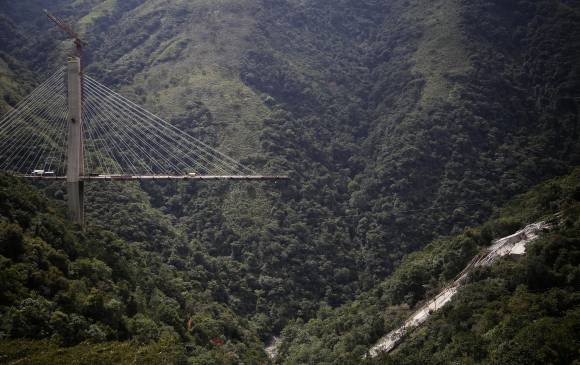 Puente en Chirajara. FOTO: COLPRENSA