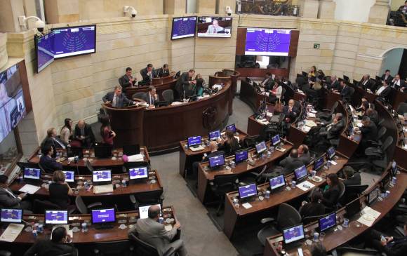La Plenaria del Senado. FOTO COLPRENSA