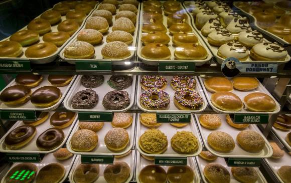 En 2016 se inauguró en el Centro Empresarial Milla de Oro la primera tienda de las donas estadounidenses Krispy Kreme. Foto: Julio César Herrera Echeverri