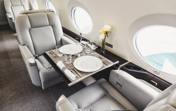 Asà son los aviones privados que están de moda entre famosos