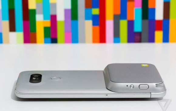 El teléfono modular de LG, el LG G5 ya se comercializa en el país. FOTO Colprensa / Cortesía LG