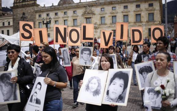 Las víctimas del conflicto llevan varias décadas reclamando sus derechos. FOTO Colprensa
