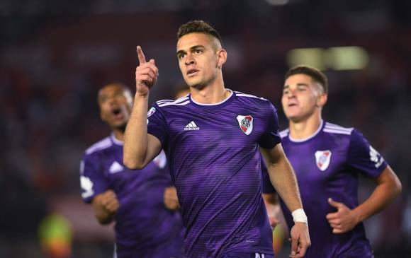 Además de disputar la Liga local, los futbolistas colombianos llegan a Argentina para jugar torneos internacionales, como la Libertadores, ganada por River en 2018. FOTO Cortesía River Plate