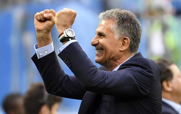 Irán, dirigida por Queiroz, debutó con triunfo 5-0 ante Yemen en la Copa de Asia. El sábado enfrenta a Vietnam. FOTO AFP